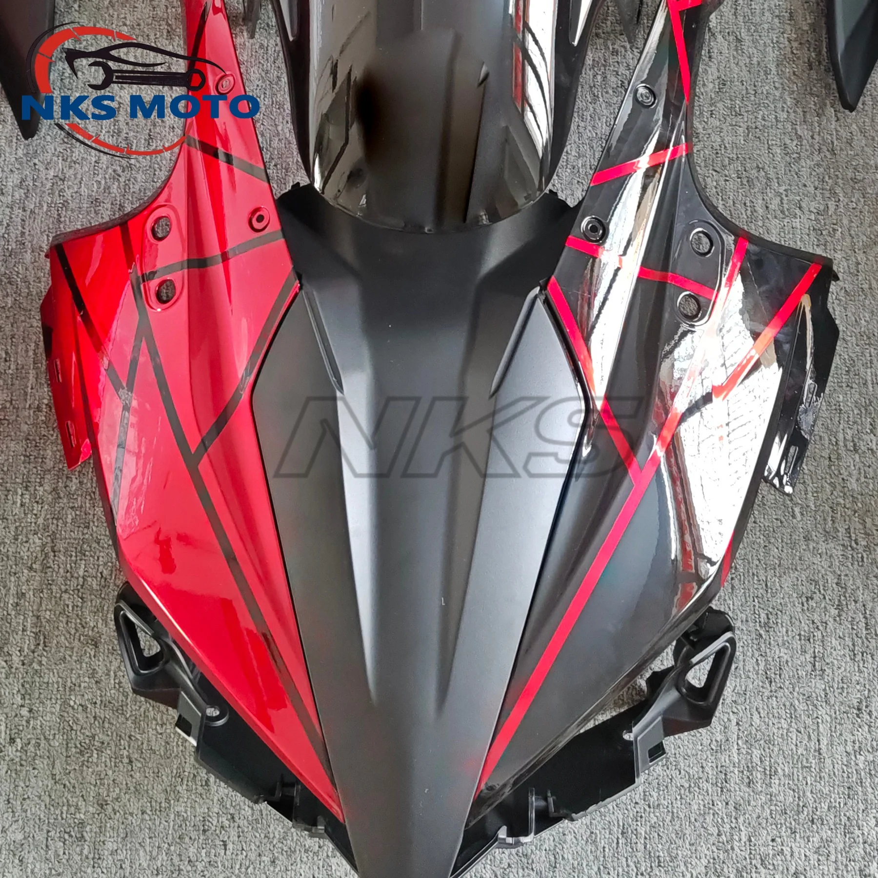 

For HONDA CBR500R 2016 2017 2018 Motorcycle Fairings Full Kit Easy Install Assured Quality CBR 500RR Fairing Kit Red Black