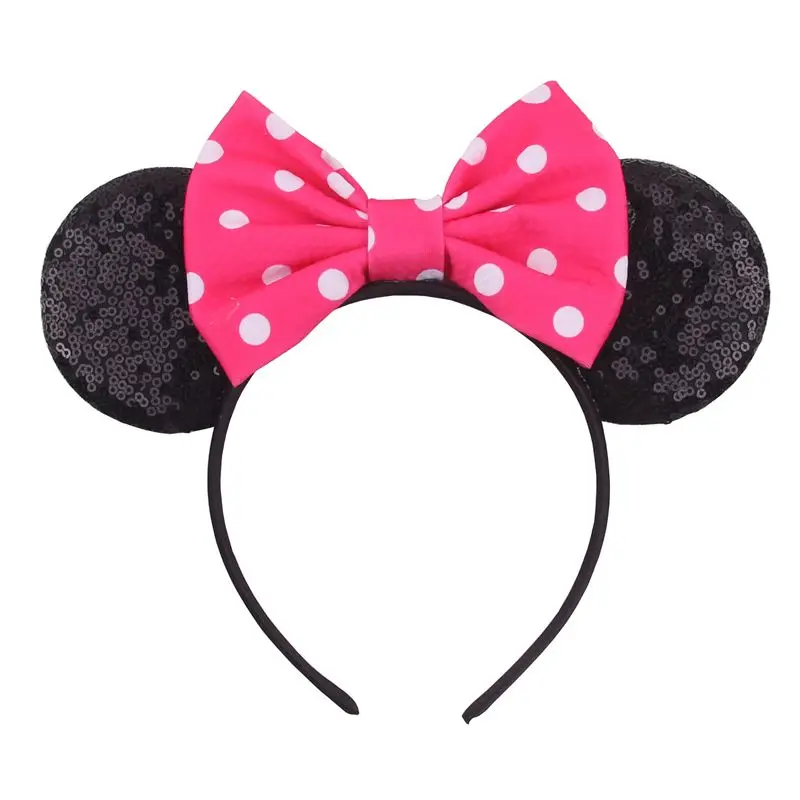 Mode Einfarbig Maus Ohren Stirnband Für Mädchen Frauen Geburtstag Party Haarband DIY Festival Cosplay Haar Zubehör – Detail 9