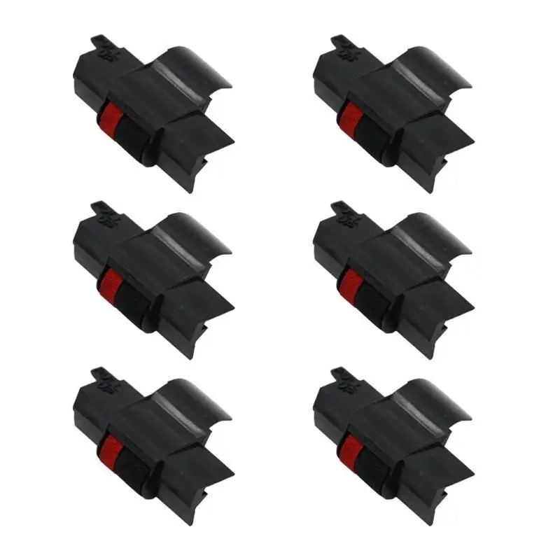 652F IR40T Compatible Black Rollers 6PCS/SET for IR40T Calculator Enhanced