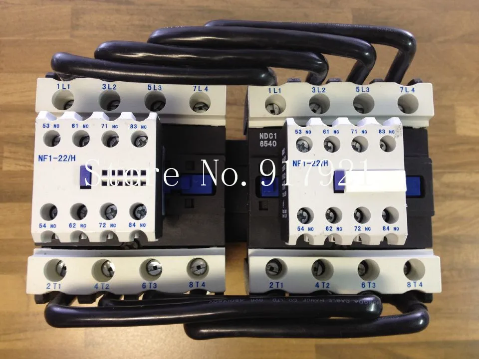 

[ZOB] Nader NDC1 6540+NF1-22/H 220VAC longsure reversible contactor to ensure genuine