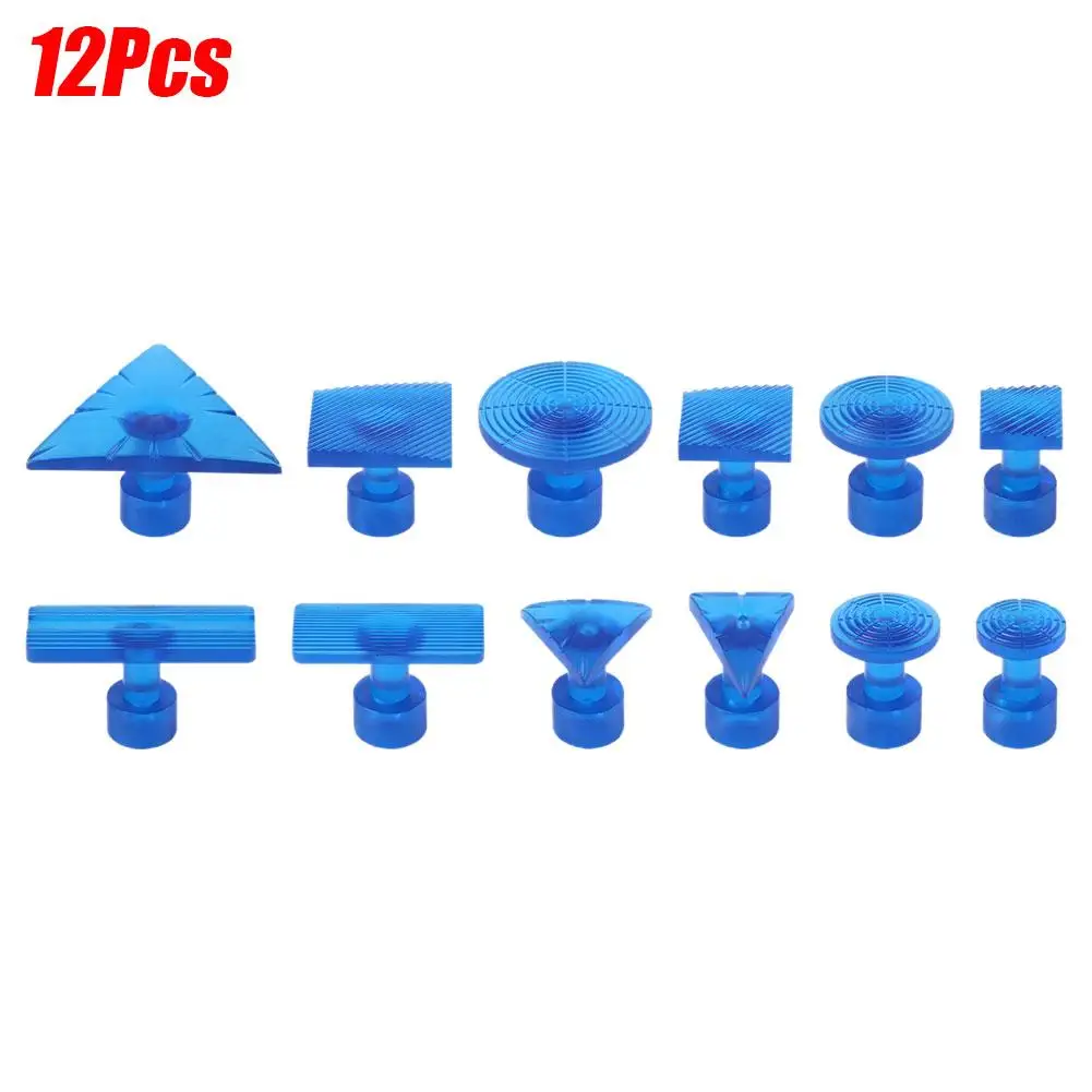 5pcs/12pcs Car Dent Repair Pull-out Sheets Auto Dent Repair Tool Free Sheet Metal Pulling Auto Accessories Gasket