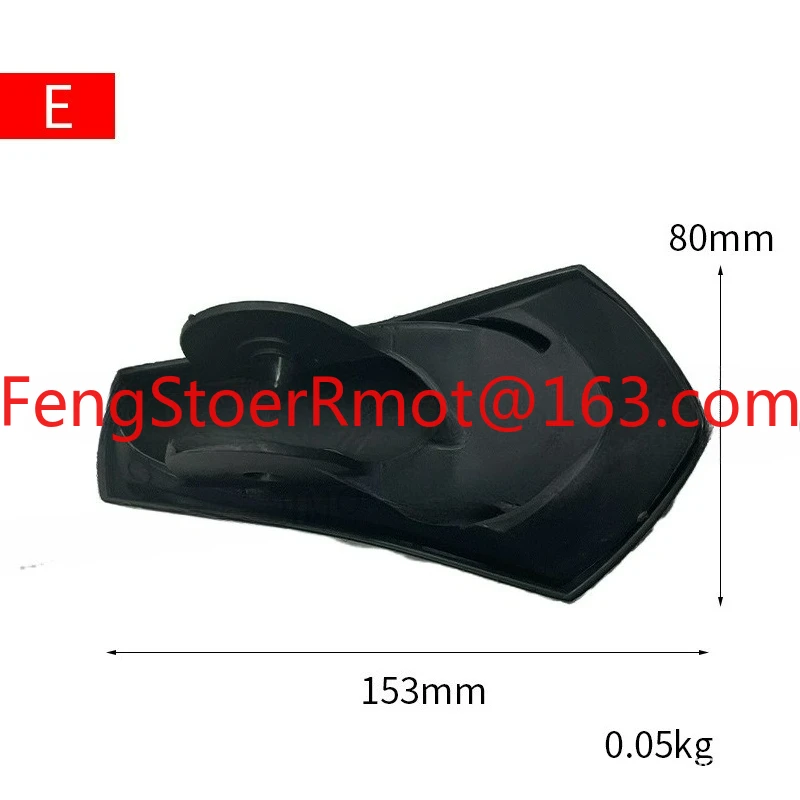 Three wheel drift car universal wheel assembly universal l accessories PU  universal wheel bracket