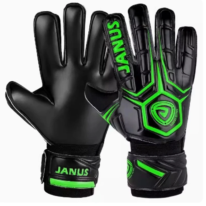 Professional Soccer Goalie Gloves Adult Goalkeeper Gloves Finger Protection Thickened Latex Kids Football Goal keeper Gloves