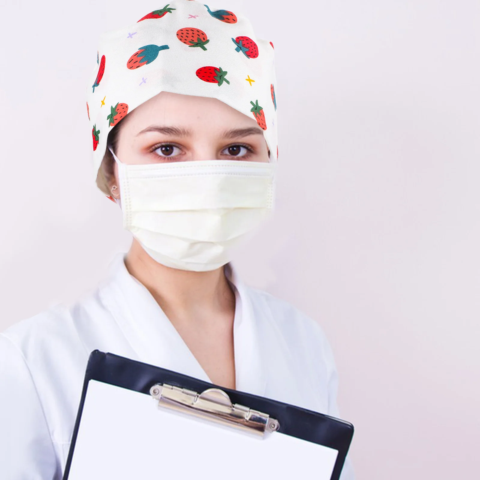 Casquettes d'infirmières pour femmes, casquettes d'infirmières, chapeaux de gIslande à boutons, générateurs de travail