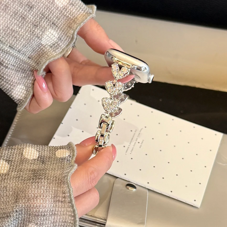 Love Diamond Watch Strap for A - Italian Jewelry Watches recension och pris