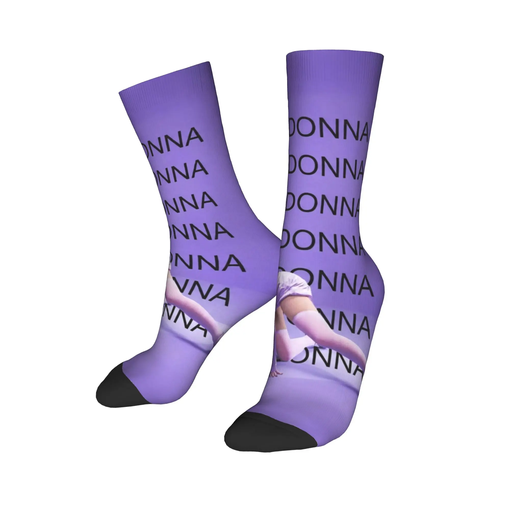 Madonnas CONFESSIONS II Tour 2026 Accessories Men Women Socks Compression  Skateboard Middle Length Stockings Warm