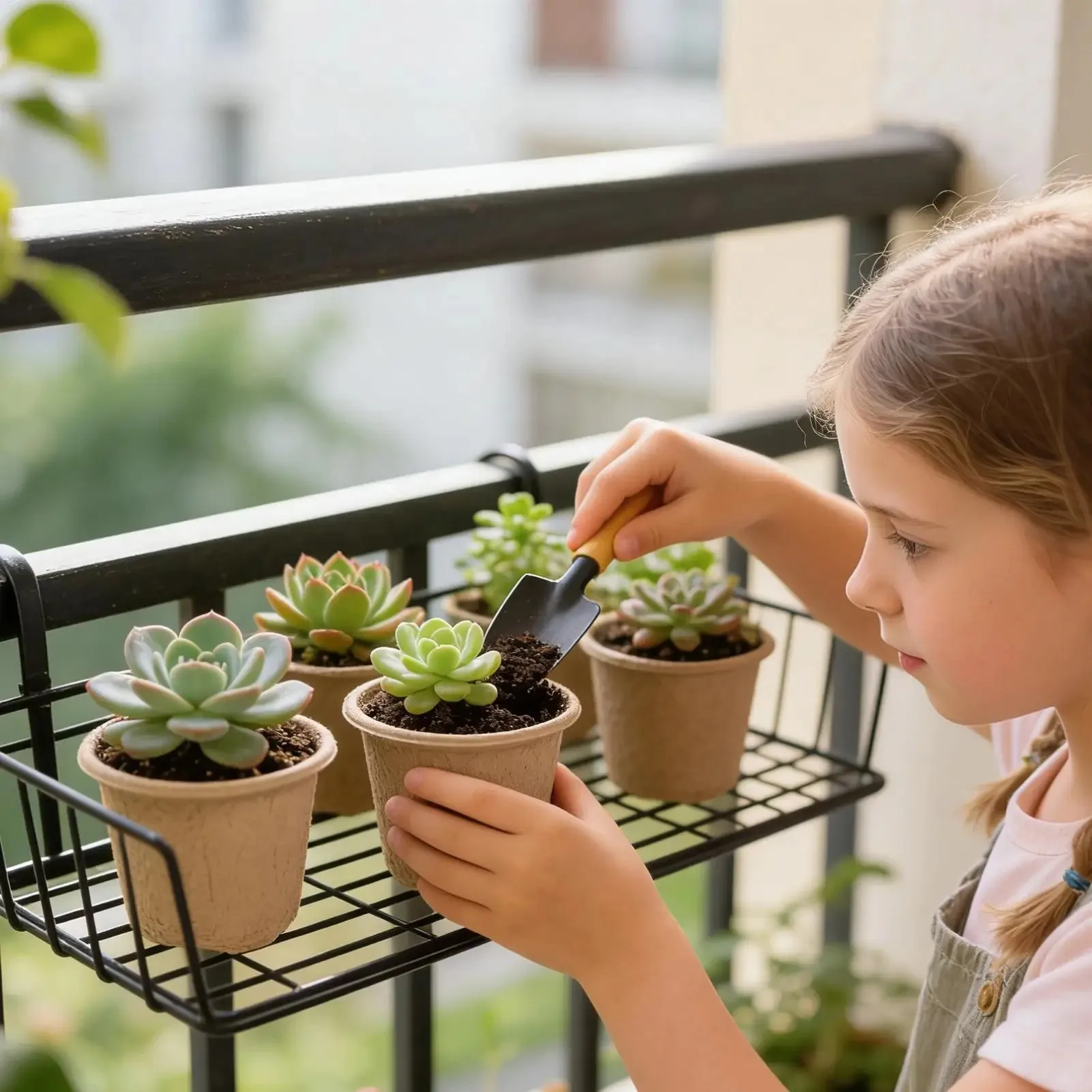 10/20pc seed starting pots with drainage holes eco-friendly breathable garden plant nursery pot flower vegetable seedlings trays