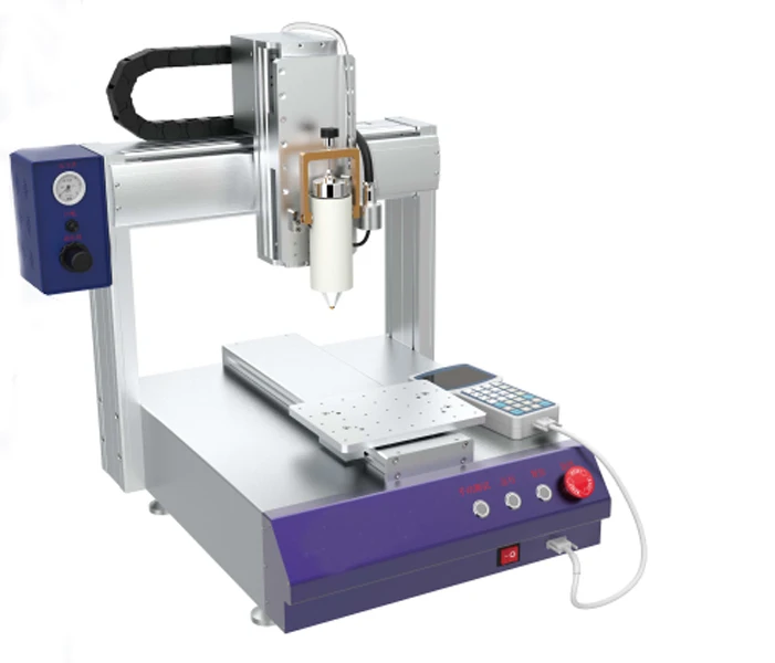 Three-axis Automatic Hot Melt Glue Dispenser Desktop High Precision Adhesive Dispensing