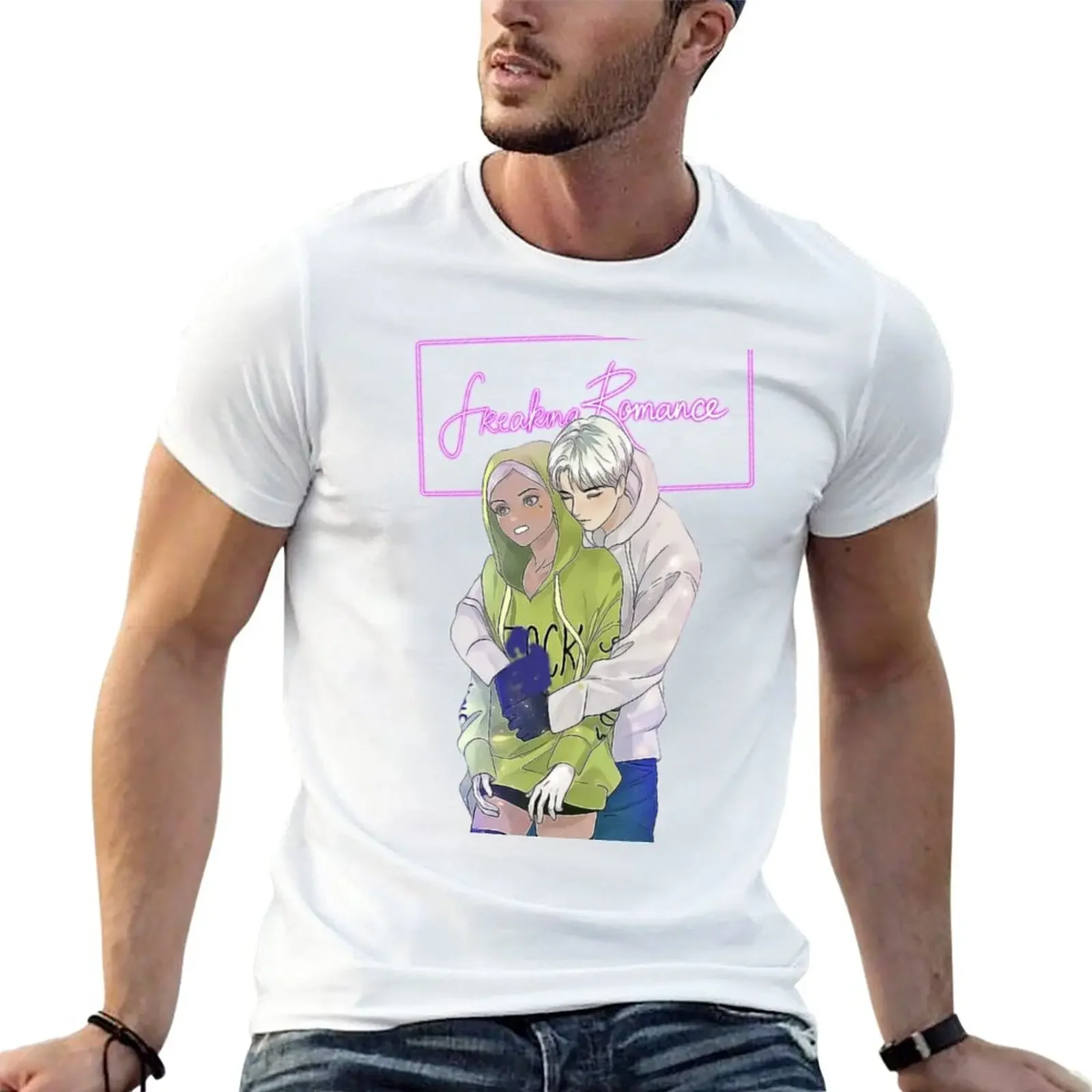 

Freaking Romance - Zelan & Zylith T-Shirt customs cute tops customs design your own t shirt men