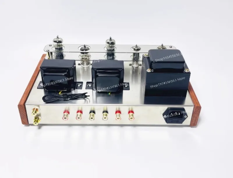 Bluetooth Vacuum Tube Amplifier DIY Kit 6N2 6P1 Single-Ended Class A with Tube Rectifier Hi-Fi Soldering Project