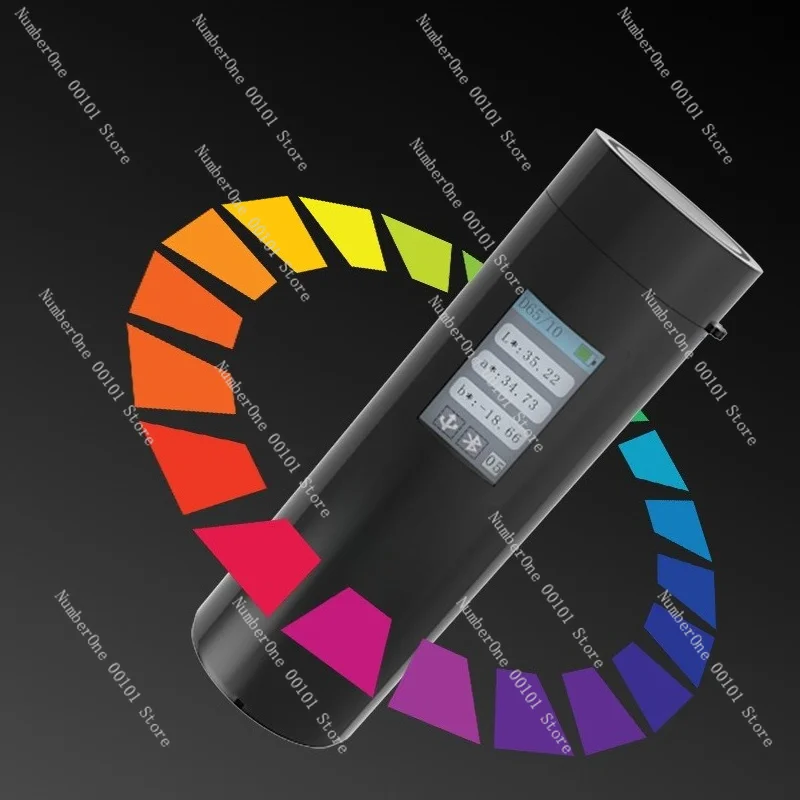 Portable Color Difference Treasure CR4501 Color Detection Comparison Towel and Cloth Color Difference Meter