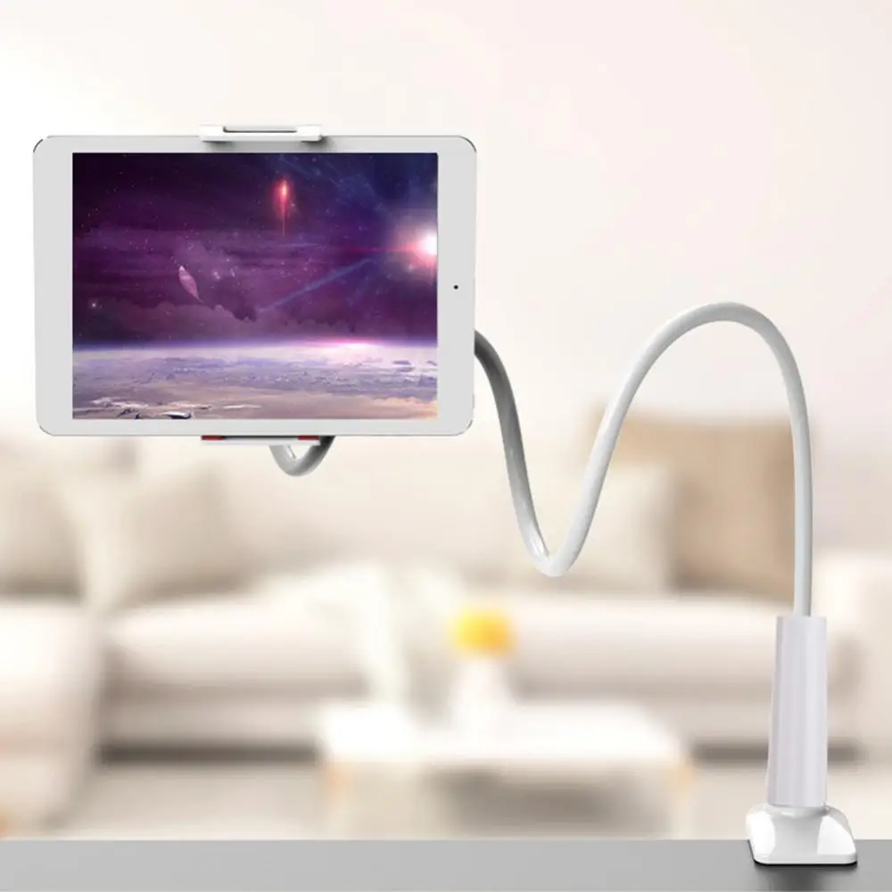 Foldable 360 Degree Rotating Tablet Stand Holder Mini Bedside Desk Mount Bracket