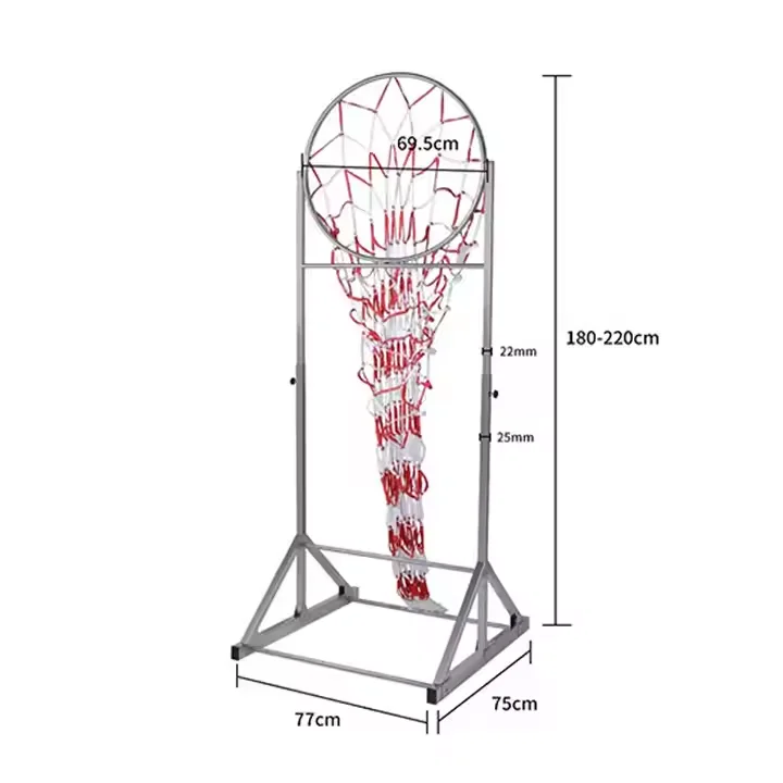 プロのシューティングパス練習用具、バスケットボール選手に必須のステンレス製パス練習器具