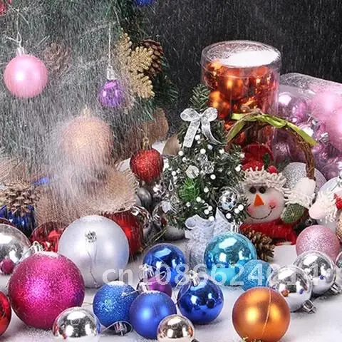 

24pcs Christmas tree decor Christmas balls hanging ornament Christmas decorations for home xmas navidad Christmas 2022 gift ball