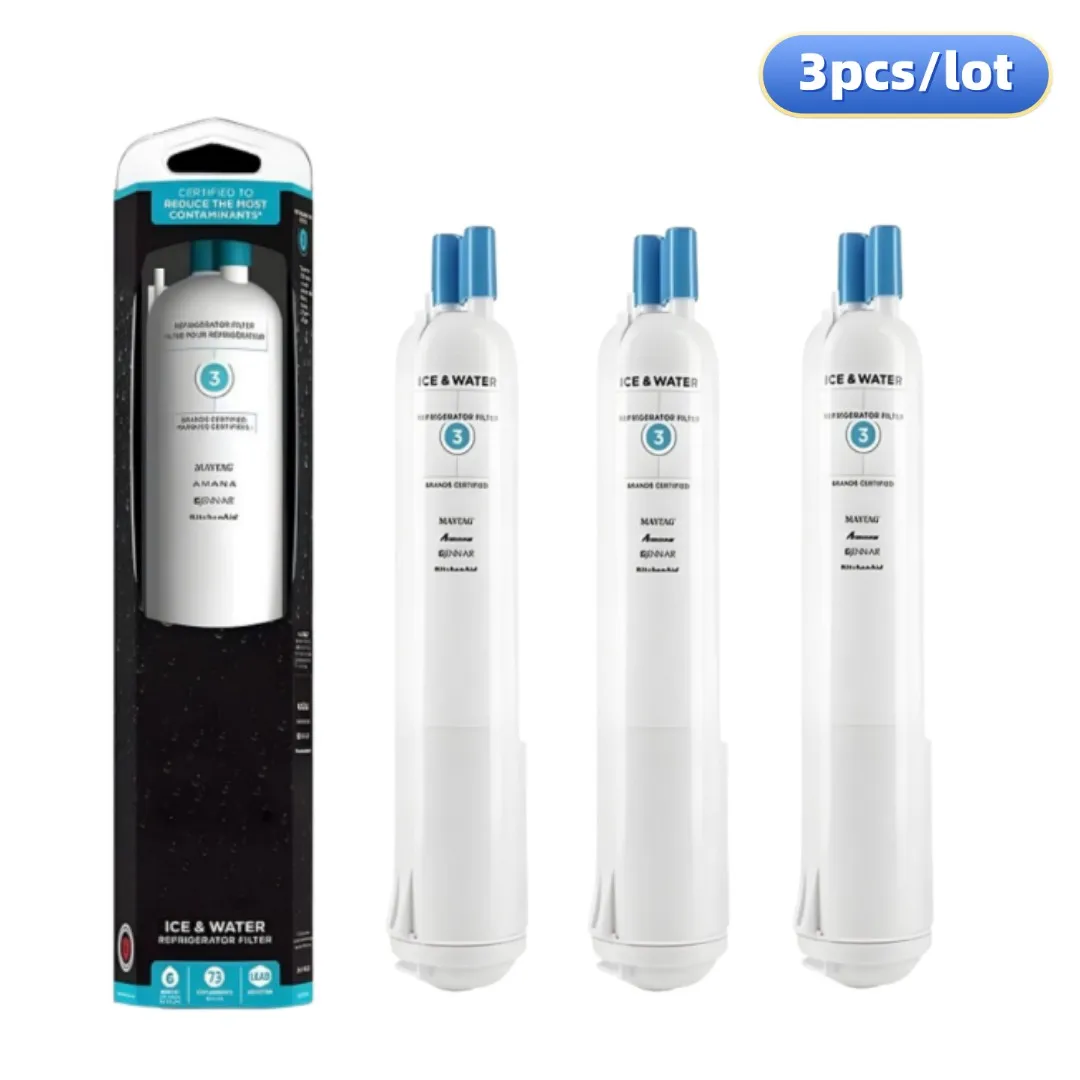 Replace EDR3RXD1 Refrigerator Water Filter For 4396841,4396710, 9083,w10121145，3 pack