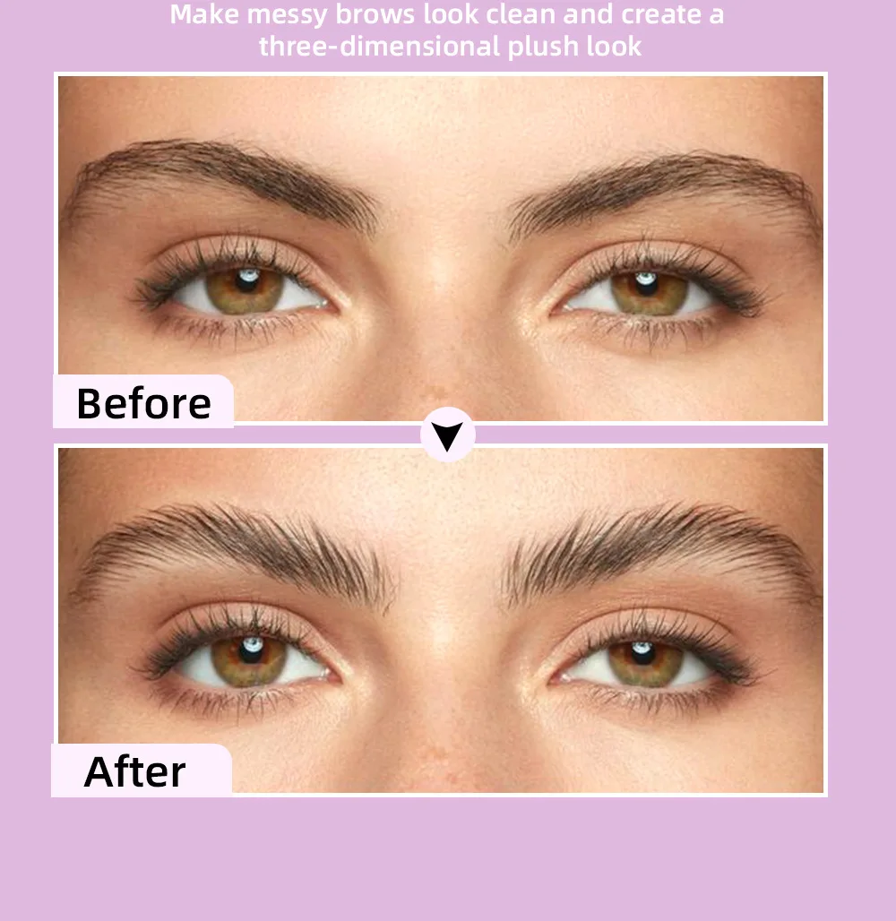 واضح عديم اللون الحاجب جل تصفيف الحاجب الشمع المثبت سريعة الجافة ثلاثية الأبعاد الحواجب رفع تشكيل محسنات الصابون مقاوم للماء ماكياج دائم