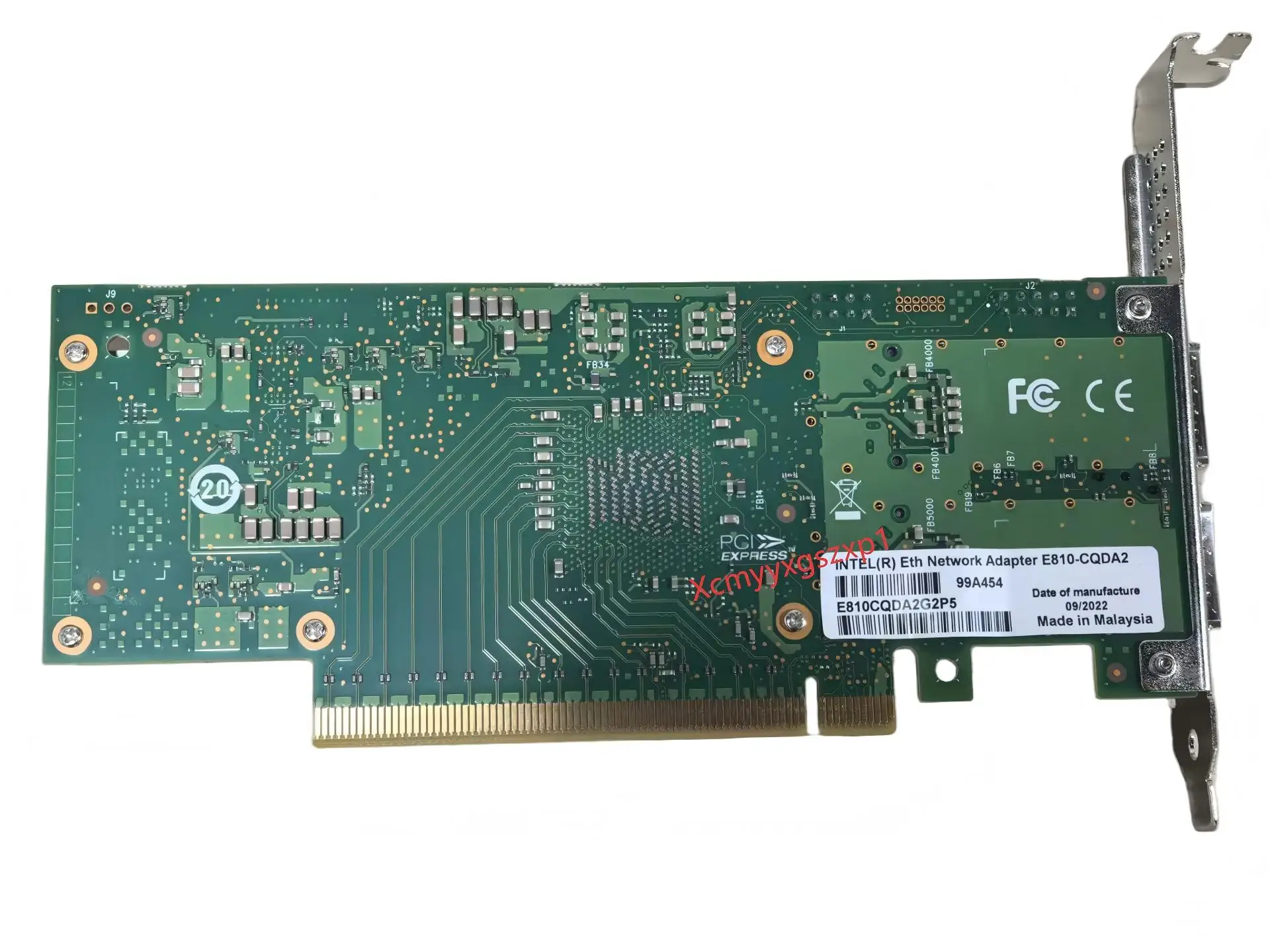 1PCS E810-CQDA2 Intel 100GbE 2Port QSFP28 Eth Network Adapter E810CQDA2 E810CQDA2G2P5