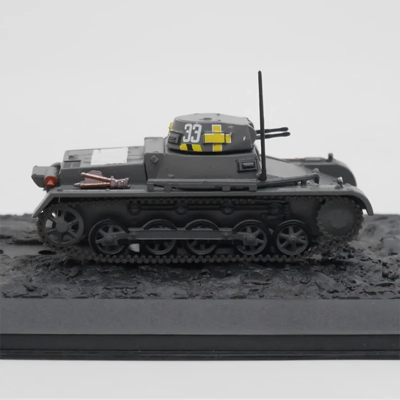 IXO 1:72 Scale Sd.Kfz.101 I Ausf.B 1939 German Tank Alloy Military Model Finished Simulation Collection Decoration Gift Display