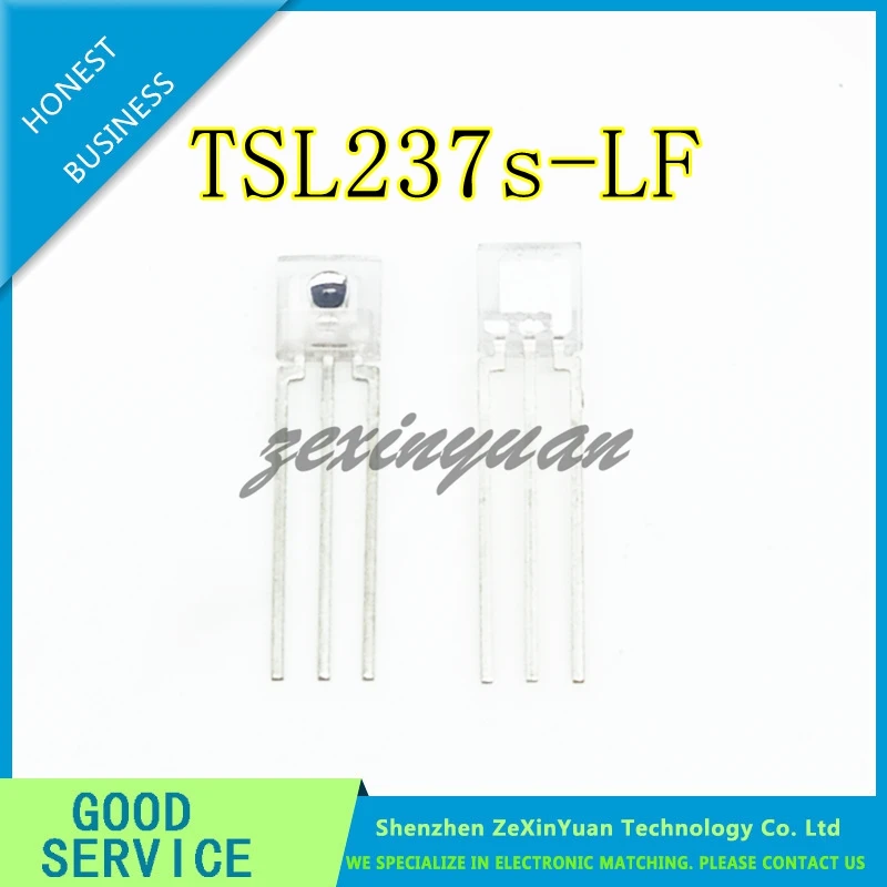 Sensor De Saída De Frequência De Interruptor De Luz, Original, TSL237S-LF, TSL237, 237LF, TO92-3, 2pcs por lote