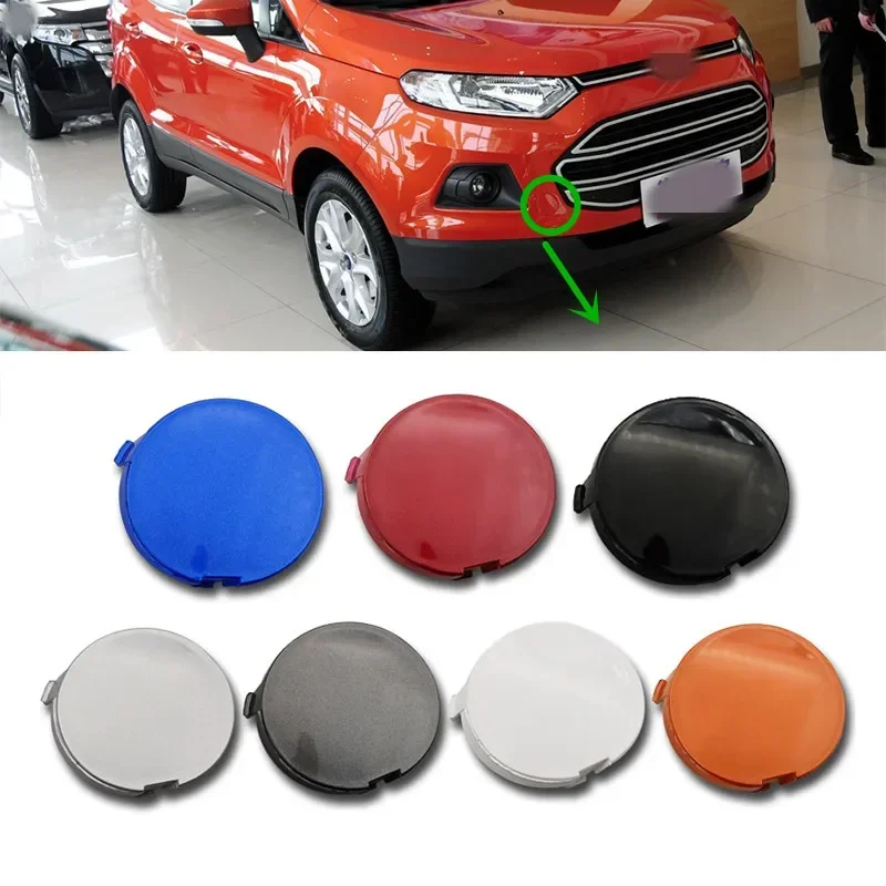 

Cafoucs Car Front Bumper Trailer Cover Tow Hook Cap For Ford Ecosport 2013 2014 2015 2016 2017