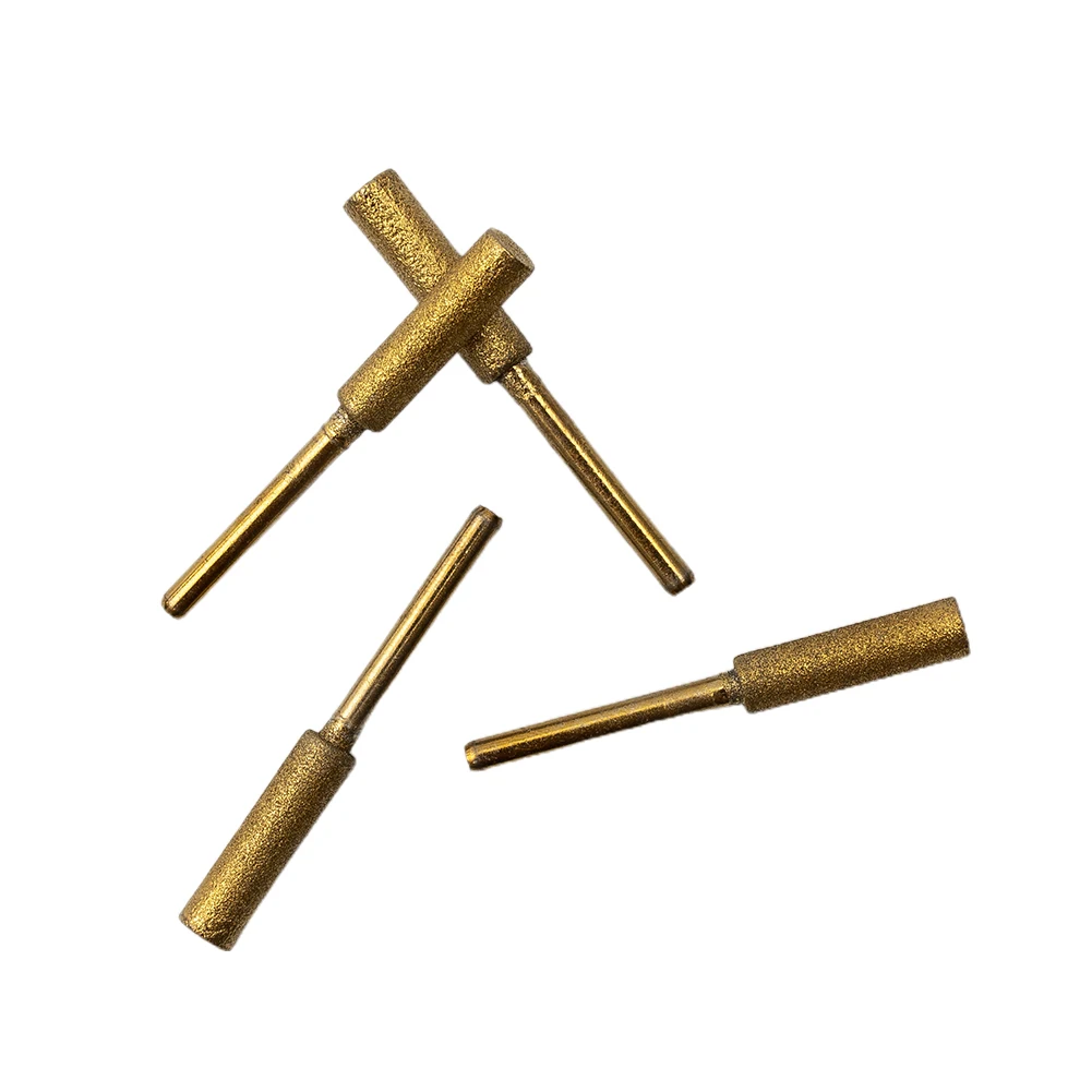 Burr Stone File for chainsaw Sharpener For Metal Polishing Grinding Heads Grinding Machines Parts 15* Chain Saw