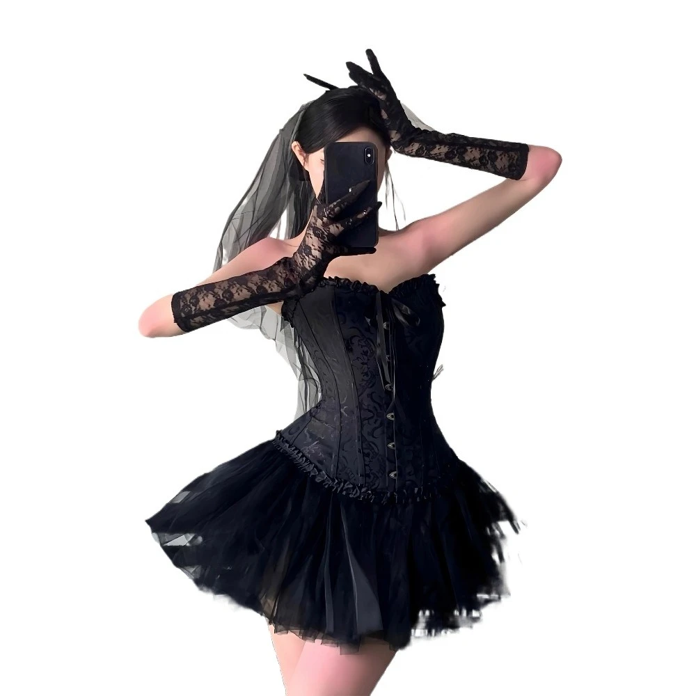 Body da balletto per donna Abbigliamento Tutu Abito Abbigliamento da ballo Hotsweet Costumi di scena Performance di festa Abiti di moda Cosplay