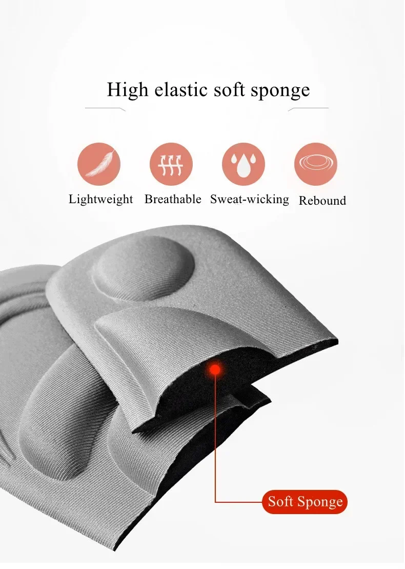 4Pcs 4D Massage Füße Arch Support Plantarfasziitis Einlegesohlen Frauen Männer Laufsport Einlegesohle für Schuh Pads Memory Foam schuh Sohle – Detail 10