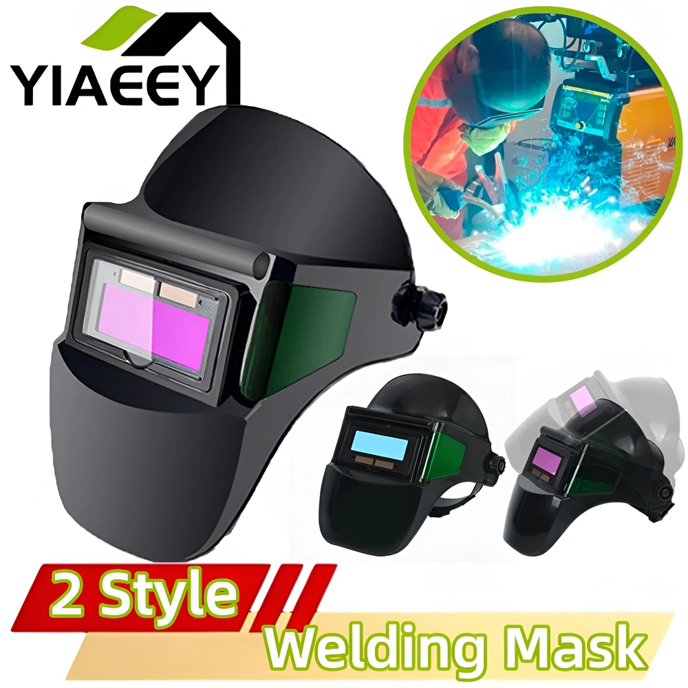 True Color Solar Auto Darkening Welding Helmet DIN 4-6/9-13 Welding Protective Mask Anti-Glare Welder Specific Helmet Soldering