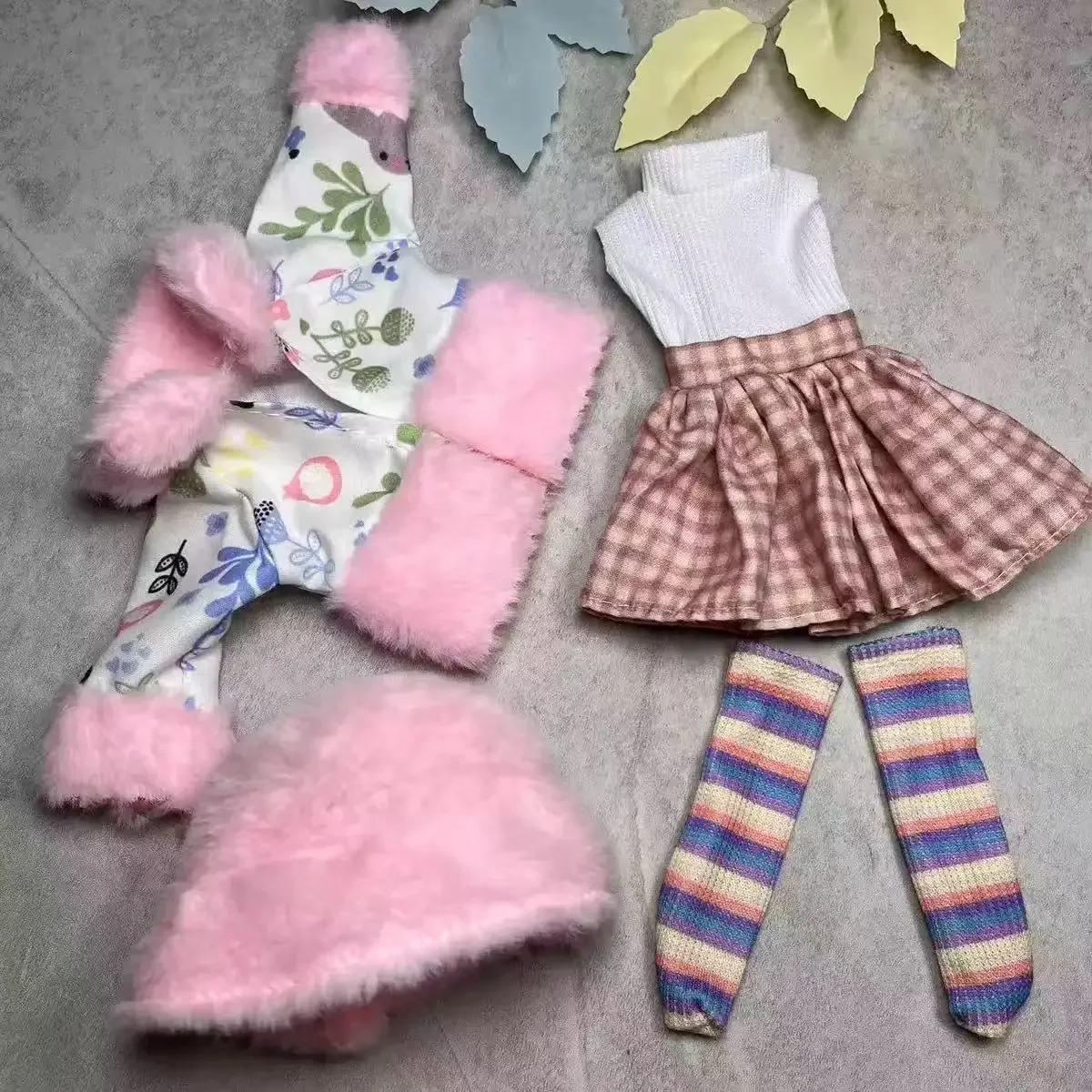 Mode 1/6 BJD Puppe Outfit Casual 30cm Puppe Prinzessin Kleid Ändern Kleidung Zubehör