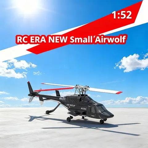 2025 NEW Small Airwolf A61 Air Pressure Fixed-Height RC ERA Remote Control Helicopter Model Aircraft Four-Channel Children'S Toy