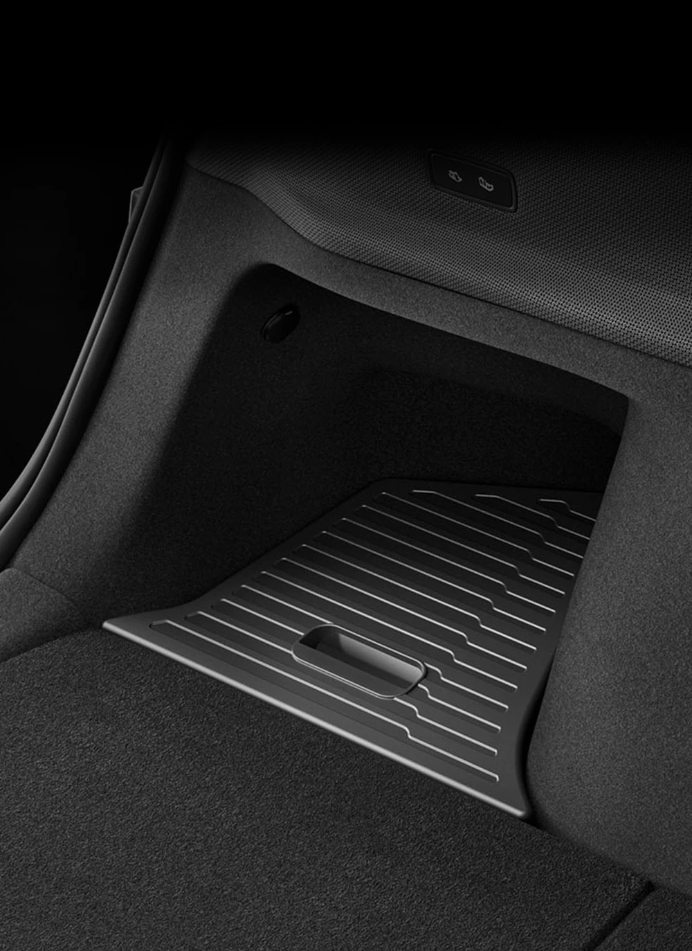 Für Tesla Model Y Juniper 2025 2026 Kofferraum-Seitenablage-Abdeckplatte Organizer Kofferraum-Seitenablage Nachrüstzubehör – Detail 11
