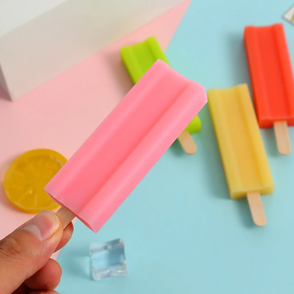 Ice Cream Eraser Children Prize Cross Border Eraser Factory Wholesale PVC Eco Friendly Eraser Gift