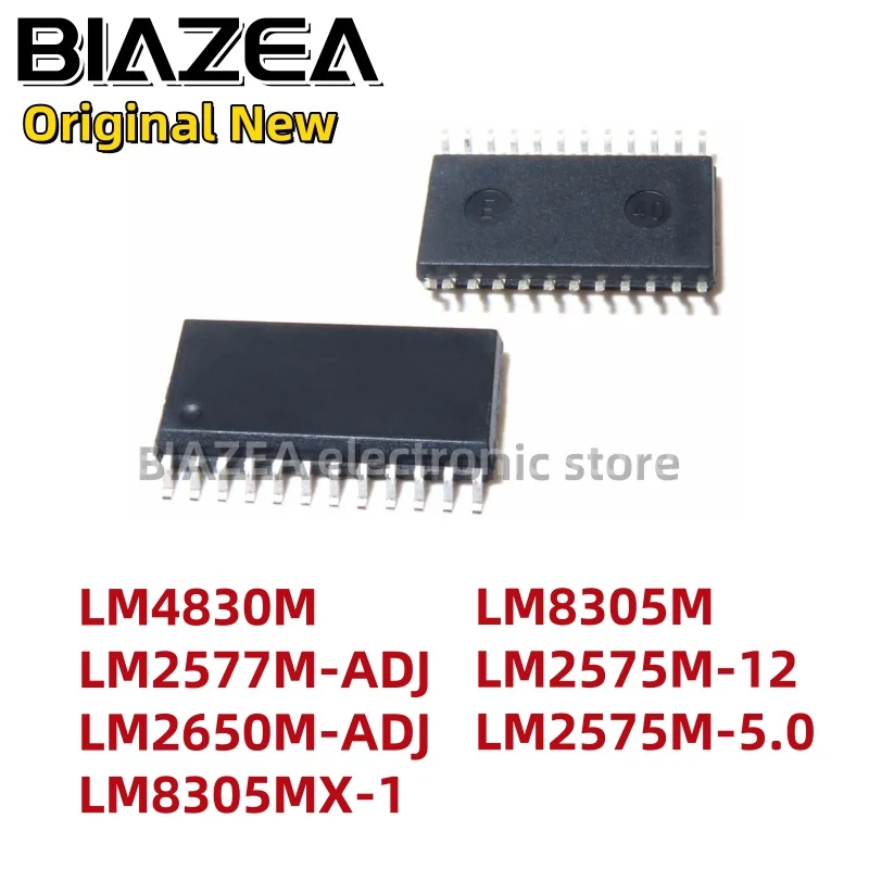 1piece LM4830M LM2577M-ADJ LM2650M-ADJ LM8305MX-1 LM8305M LM2575M-12 LM2575M-5.0 SOP24