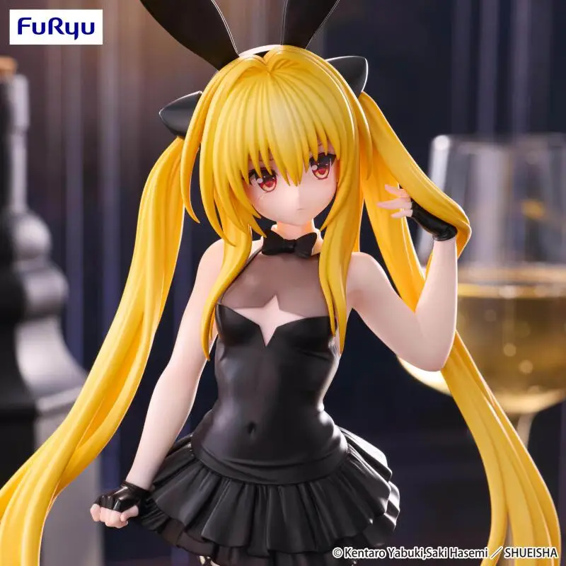 

[Original] Genuine Furyu To Love-Ru Darkness Golden Darkness Bicute Bunnies Figure Anime Figure Model Collector Figurine Toys