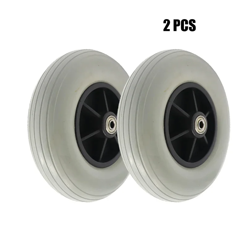 200x50 PU Wiel 8 Inch Effen Wielband voor Rolstoel Universele Voorwiel 200*50 Wiel Accessoires Hoge prestaties