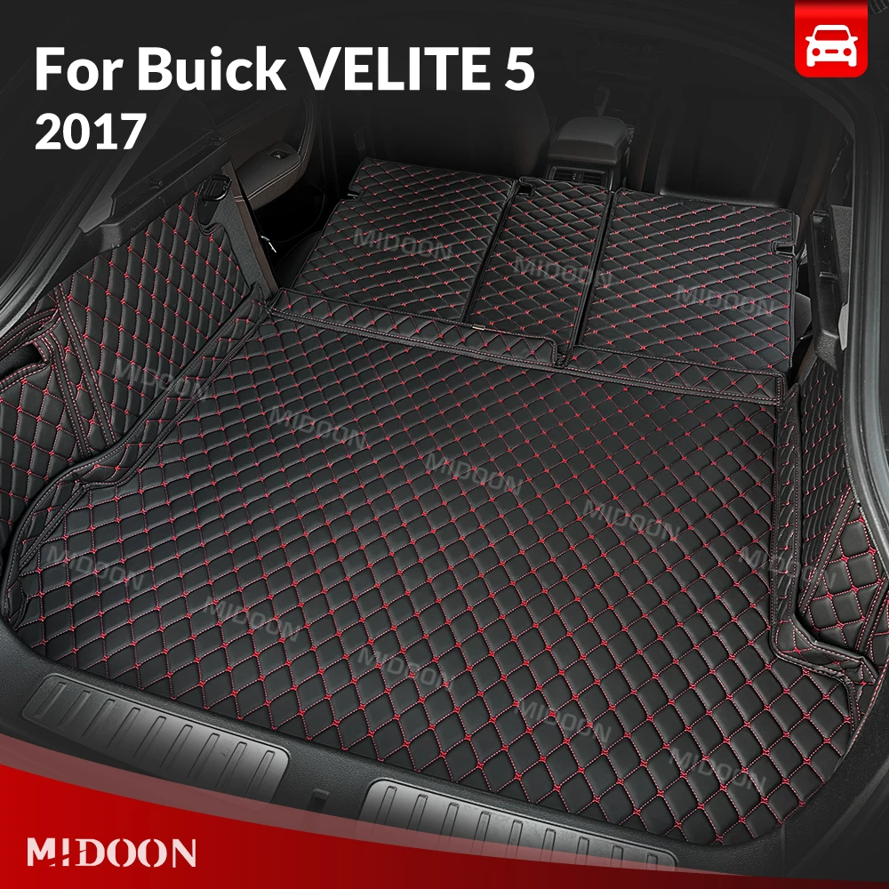 

For Buick VELITE 5 2017 Auto Full Coverage Trunk Mat Car Anti-dirty Pad Protective Pad Cargo Liner Interior Accessories