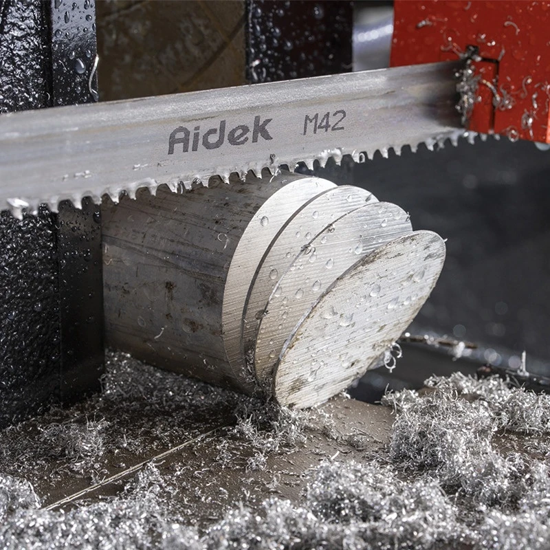 1400, 1425, 1435, 1440, 1470mm x 13x0.6mm x 6tpi鋸刃,広葉樹,柔らかく金属m42のビメタルバンドソーブレード