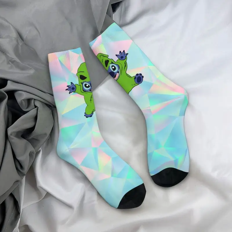 

Пользовательские стежки обои с героями мультфильмов для мужчин и женщин носки для экипажа унисекс милые весенне-летние осенне-зимние модельные носки