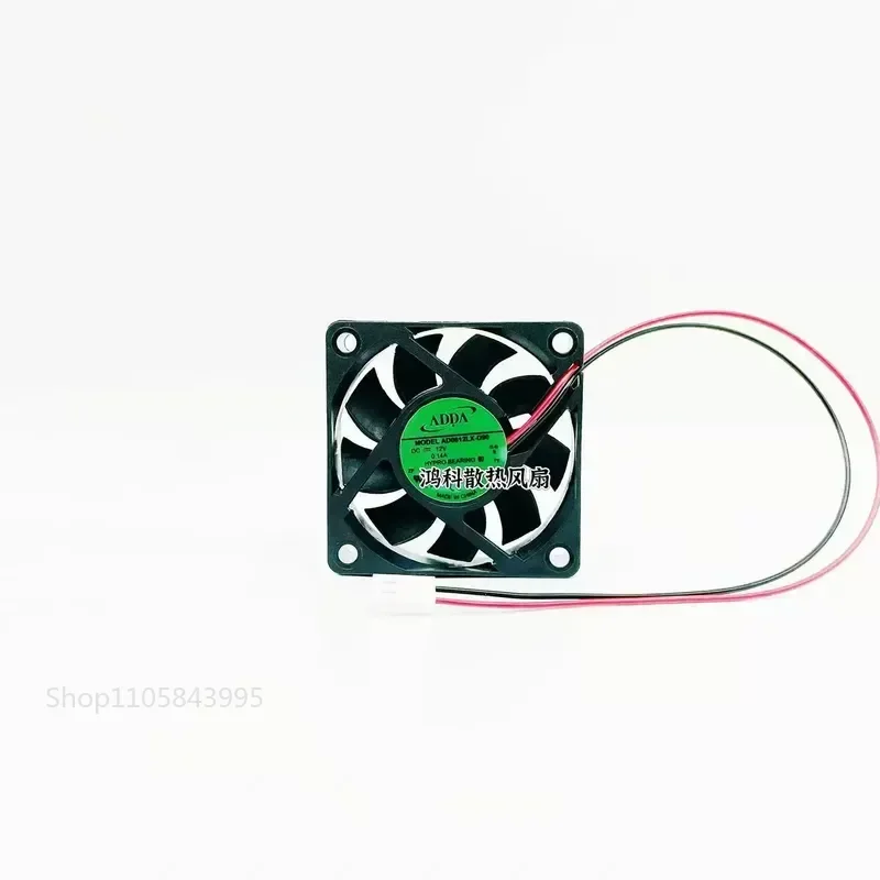 for Dahua 4 8 16 Channel DVR Monitor Cooling Fan AD0612LX-D90 12V 0.14A 6cm Silent Replacement