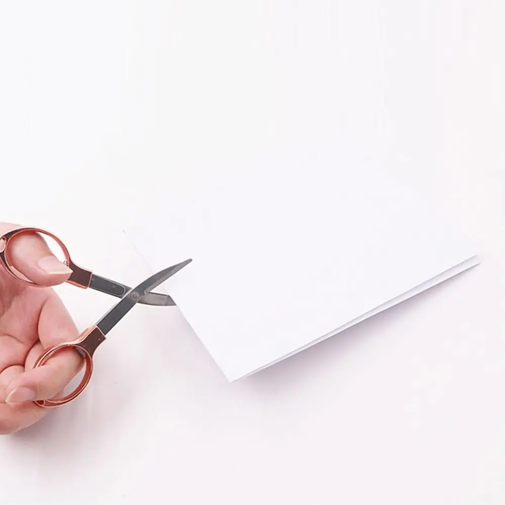 Creative Portable Folding Scissors Folding Hand Tool Sewing Scissors Stainless Steel Multifunctional Fishing Line Cutter Student