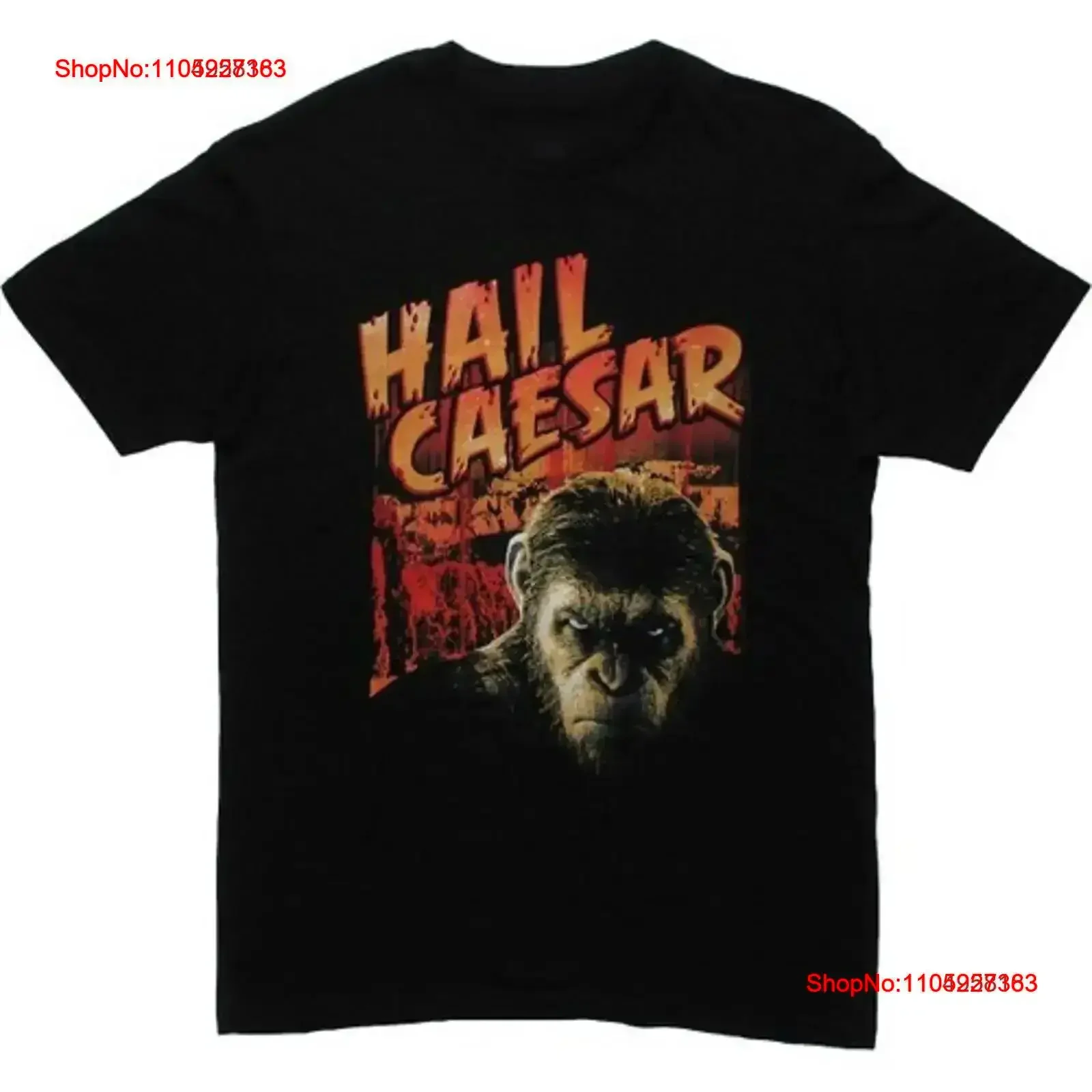 

Футболка Planet Of The Apes Hail Caesar Movie для фанатов S 5XL, винтажная стираная универсальная дышащая уличная одежда, стильная мода