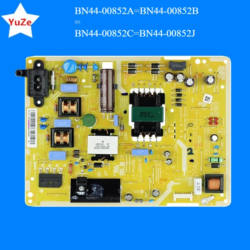 

Плата питания телевизора BN44-00852C BN44-00852B BN44-00852A UN43J5200AFXZA UN48J6200AFXZA UE40J5202 UN48J5201AFXZC UE40J5200AK TV
