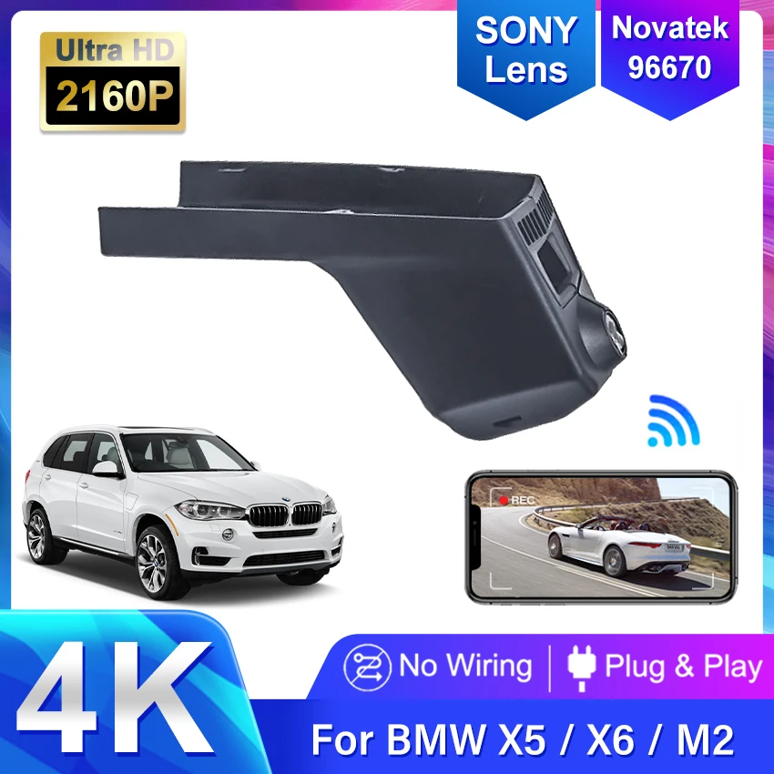 Plug and Play Wifi Car Dvr Dash Cam for BMW X6 F16 X3 F25 X4 F26 X5 F15 X5M F85 X6M F86 m2 f87 m3 f80 m4 f83 m5 f10 m6 f06 f13m