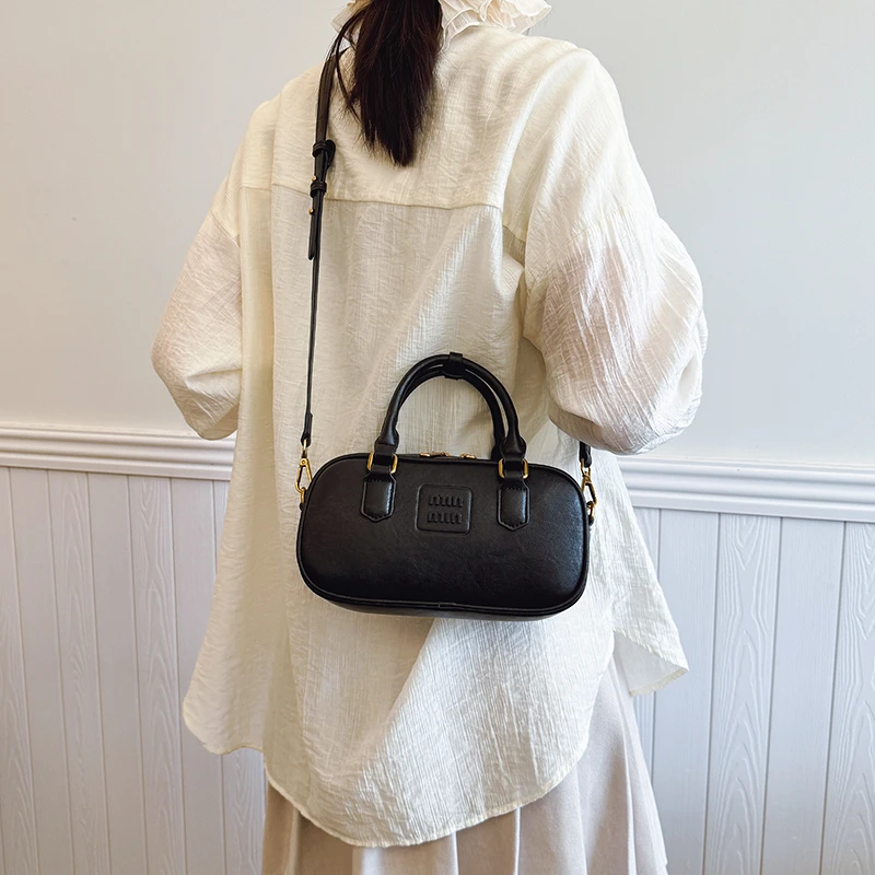 

Модная женская роскошная кожаная сумка Классическая дизайнерская сумка через плечо Элегантная винтажная сумка-тоут