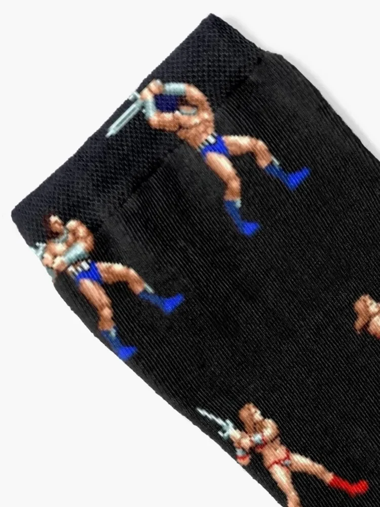 Golden Axe pixel art Socks valentine gift ideas new year christmass gift Children's Woman Socks Men's