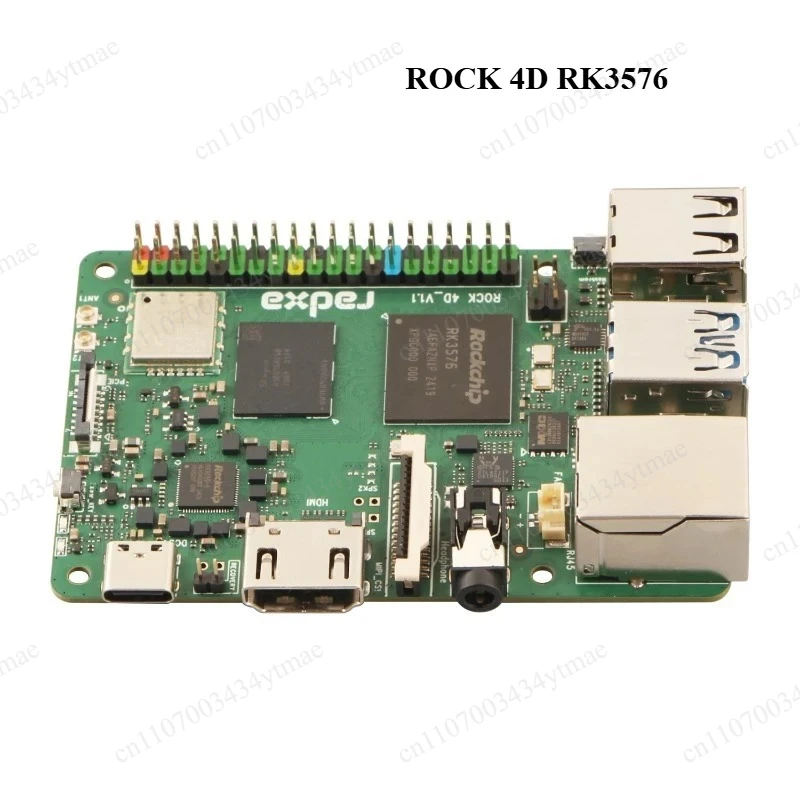 RK3576 Single Board Computer 4K Output LPDDR5 Edge Computing Development Mainboard