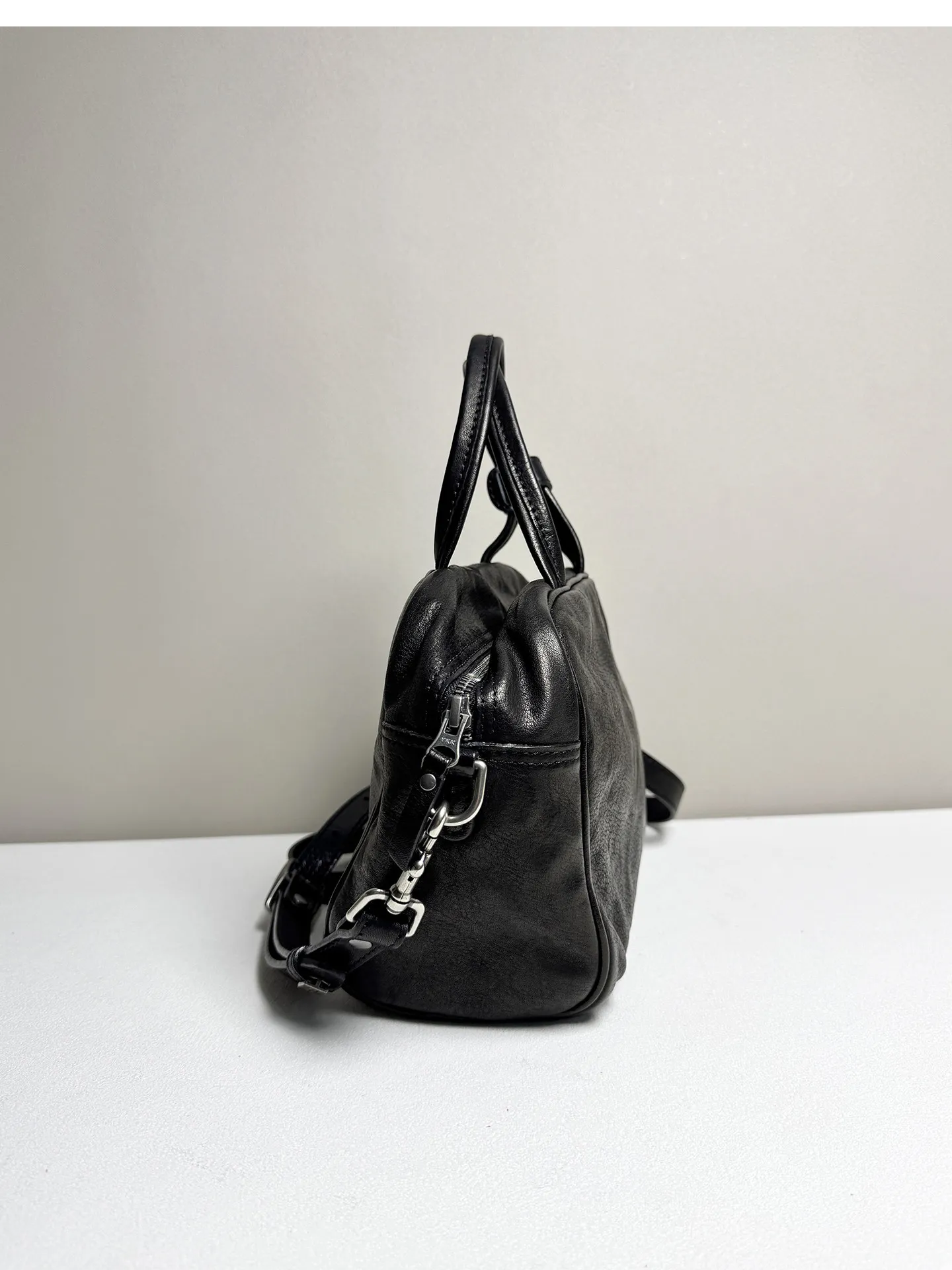 PNDME einfache, modische, hochwertige Damenhandtasche aus Rindsleder der ersten Schicht, Outdoor-Party-Luxus-Umhängetasche aus weichem Echtleder – Detail 21
