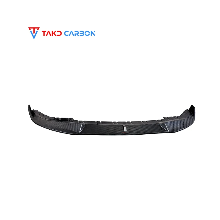 

TAKD Carbon Real Car Data Development Universal Rear Spoilers Dry Carbon Fiber Front Bumper Lip Diffuser for bmws 4 Series G26