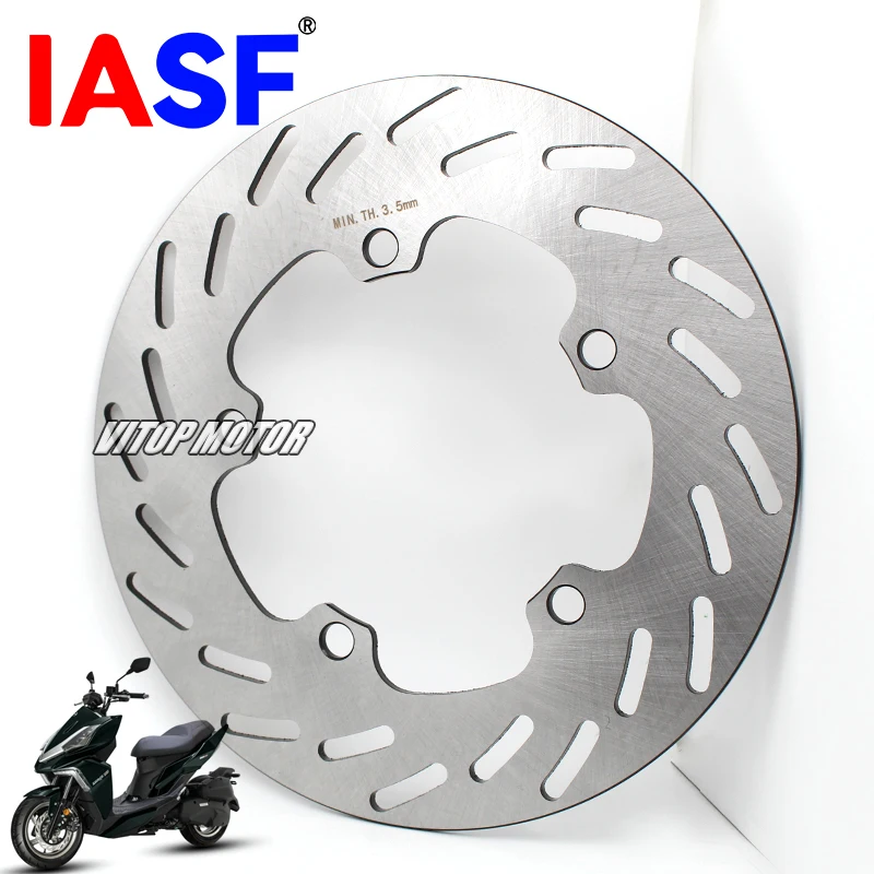 For SYM DRG150 DRG158 XS150T-10 233mm 4mm Motorcycle Front Brake Disc Rotor 43121-D21-0001