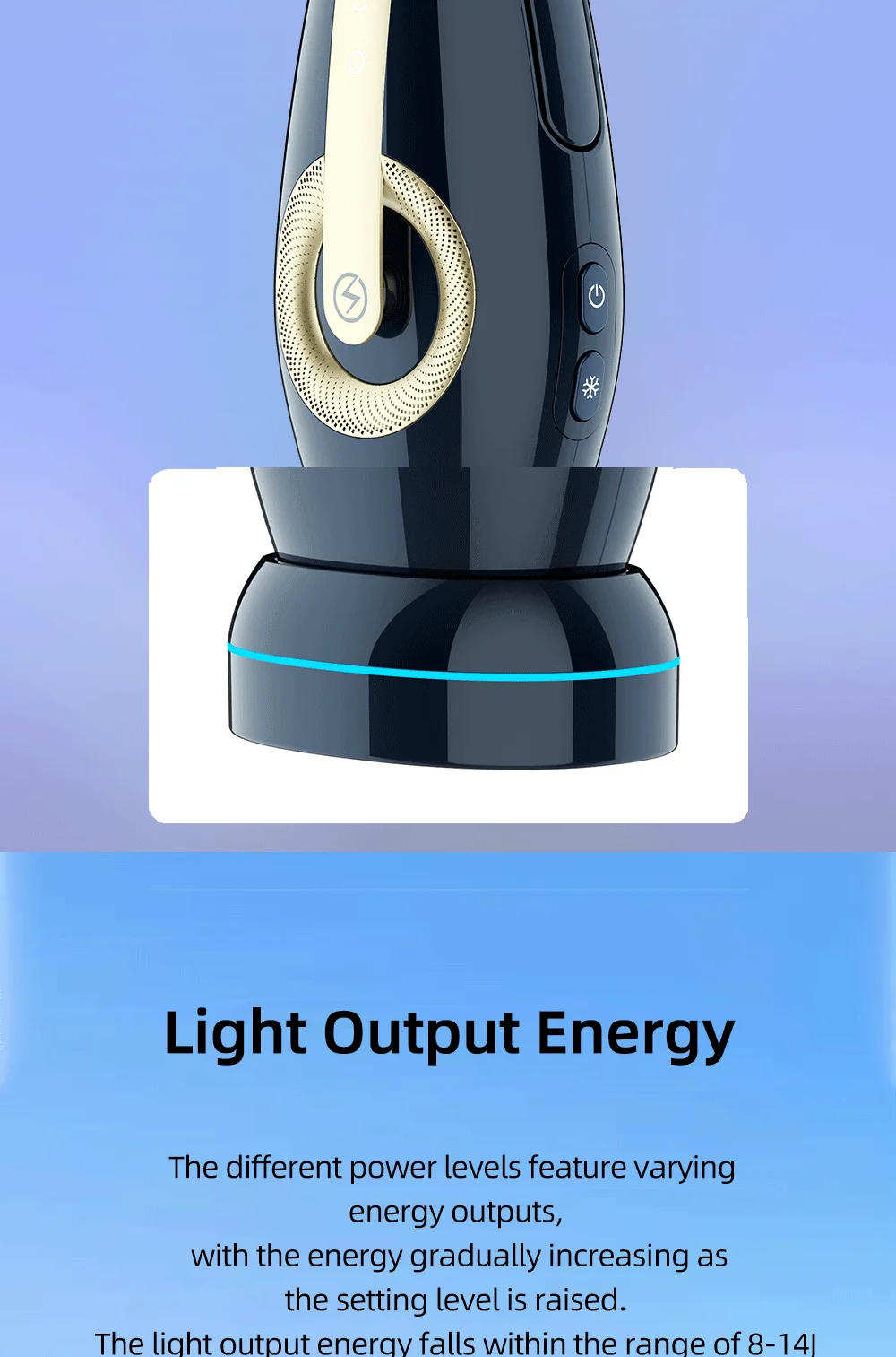 Mlay T17 Лазерный эпилятор для удаления волос IPL Портативный ICE Cold 500000   Мигает лицо, бикини, распознавание кожи для женщин и мужчин